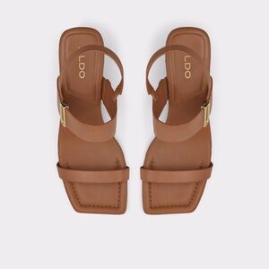 Aldo Fidles Block Heel Sandal size 39 US 8.5